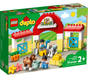 LEGO Cheval Stable et Pony Care 10951 Packaging