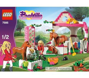 LEGO Horse Stable Set 7585 Instructions