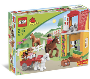 LEGO Horse Stables Set 4974 Packaging