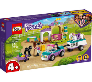 LEGO Pferd Training und Trailer 41441 Packaging