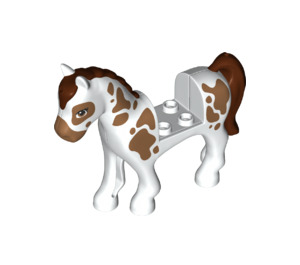 LEGO Pferd mit Brown Splotches (26572)