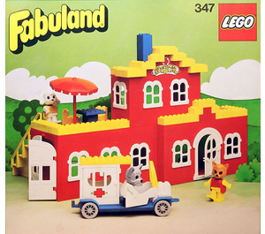 LEGO Hospital - Lucy Lamb und Charlie Katze Visit Dr. Hund 347-3