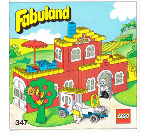 LEGO Hospital - Lucy Lamb und Charlie Katze Visit Dr. Hund 347-3 Instructions