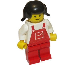 LEGO Hospital Patient with Pigtails Minifigure