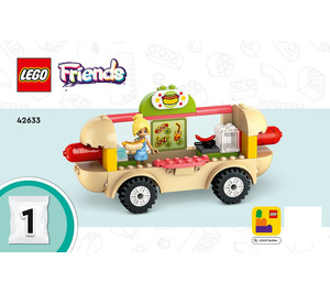 LEGO Hot Dog Food Truck Set 42633 Instructions