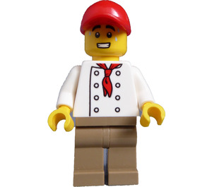 LEGO Hot Hond Seller minifiguur