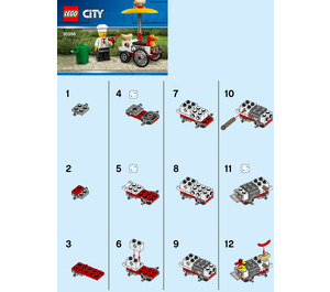 LEGO Hot Hund Stand 30356 Instructions