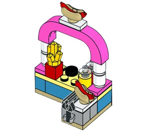 LEGO Hot Dog Stand Set 562002