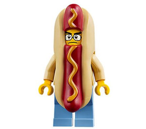 LEGO Hot Dog Vendor in a Hot Dog Suit Minifigure