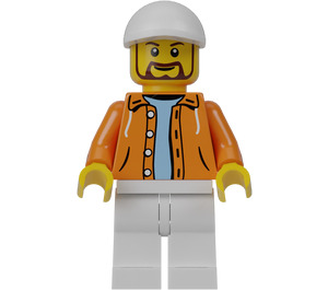 LEGO Hot Dog Vendor Minifigure