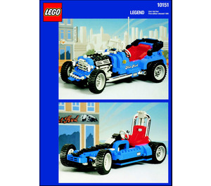 LEGO Hot Rod Set 10151 Instructions