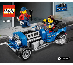LEGO Hot Rod Set 40409 Instructions