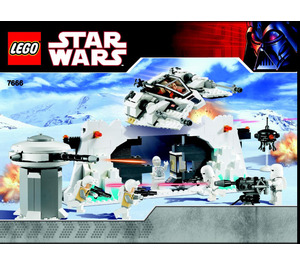 LEGO Hoth Rebel Base Set 7666 Instructions