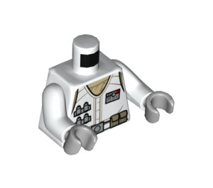 LEGO Hoth Rebel Trooper Minifig Torso (973 / 76382)