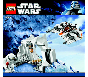 LEGO Hoth Wampa Cave Set 8089 Instructions