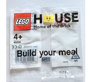 LEGO House Build Your Meal Backstein Bag 40296 Packaging
