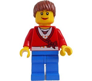 LEGO House Building Speelset Lady Minifiguur