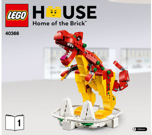 LEGO House Dinosaurs 40366 Anleitungen