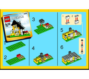 LEGO House Set 7796 Instructions