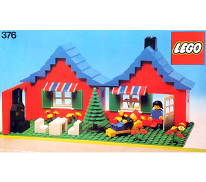 LEGO House with Garden 376-2