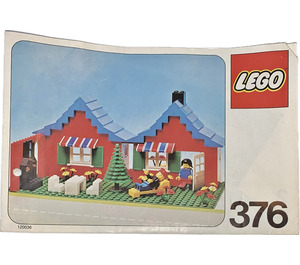 LEGO House with Garden 376-2 Istruzioni