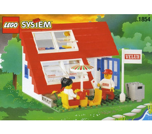 LEGO House with Roof-Windows Set 1854