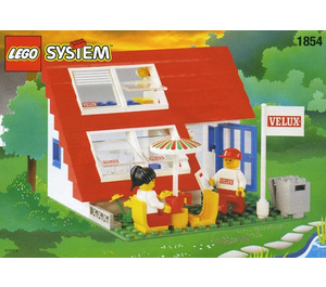 LEGO House with Roof-Windows 1854