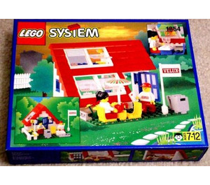 LEGO House with Roof-Windows Set 1854 Packaging