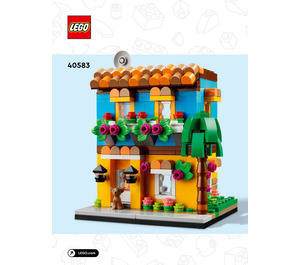 LEGO Houses of the World 1 Set 40583 Instructions