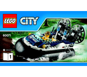 LEGO Hovercraft Arrest 60071 Anleitungen