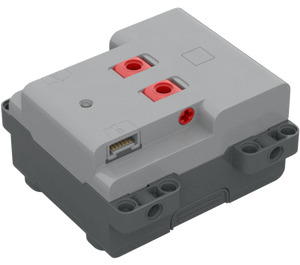 LEGO Hub, Powered Up, 2-Port (Non-Bluetooth) with Clipped Battery Lid (22167 / 85825)