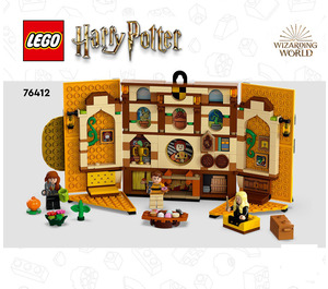 LEGO Hufflepuff House Banner 76412 Instructions