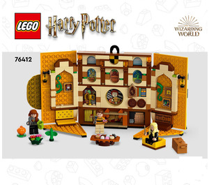 LEGO Hufflepuff House Banner Set 76412 Instructions