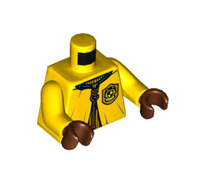 LEGO Hufflepuff Quidditch Mannequin Minifig Torso (973 / 76382)