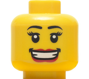 LEGO Hula Dancer Head (Safety Stud) (12514 / 93392)