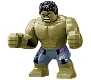 LEGO Hulk (Large) with Sand Blue Pants with Lavender Panels Minifigure