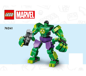 LEGO Hulk Mech Armor Set 76241 Instructions