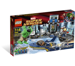 LEGO Hulk's Helicarrier Breakout Set 6868 Packaging