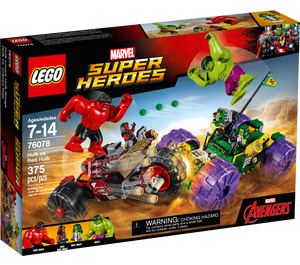 LEGO Hulk Vs. rot Hulk 76078 Packaging
