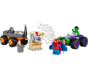 LEGO Hulk vs. Rhino Truck Showdown 10782