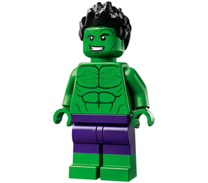 LEGO Hulk con De punta Pelo y Mueca / Angry Minifigura