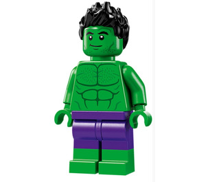 LEGO Hulk med Spiked Hår og Smile / Angry Minifigur