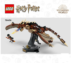 LEGO Hungarian Horntail Dragon Set 76406 Instructions