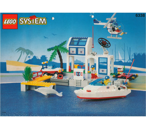 LEGO Hurricane Harbour Set 6338 Instructions