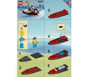 LEGO Hydro Racer Set 6537 Instructions