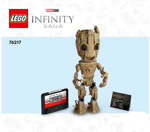 LEGO I am Groot 76217 Ohjeet