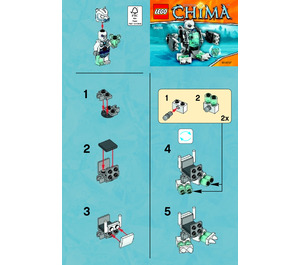 LEGO Ice Bear Mech Set 30256 Instructions