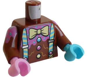 LEGO Ice Cream Saxophonist Minifig Torso (973 / 76382)