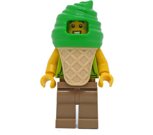 LEGO Ice Cream Seller with Ice Cream Costume Minifigure