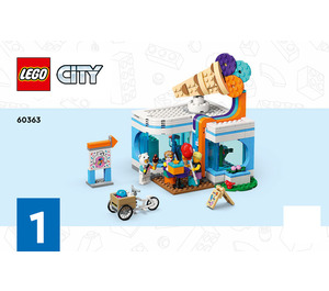 LEGO Ice-Cream Shop Set 60363 Instructions